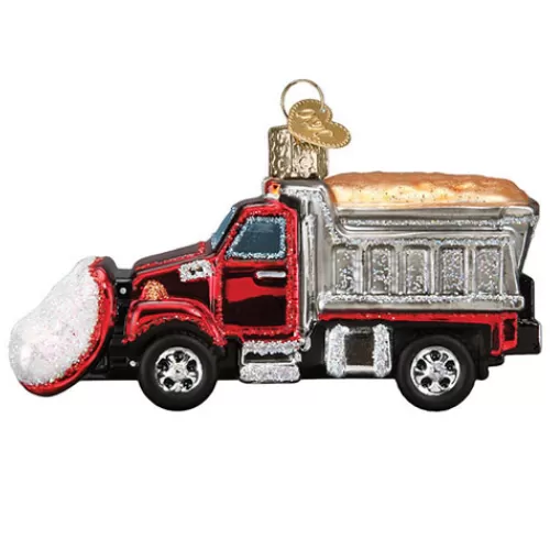 Novelty Ornaments^Tannenbaum Holiday Shop Snow Plow