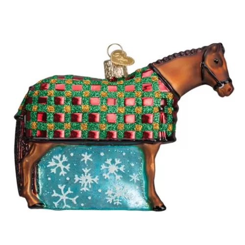 Animal Ornaments^Tannenbaum Holiday Shop Snowflk Horse