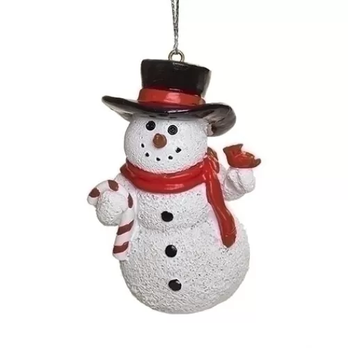 Snowman Ornaments>Tannenbaum Holiday Shop Snowman With Story Ornament