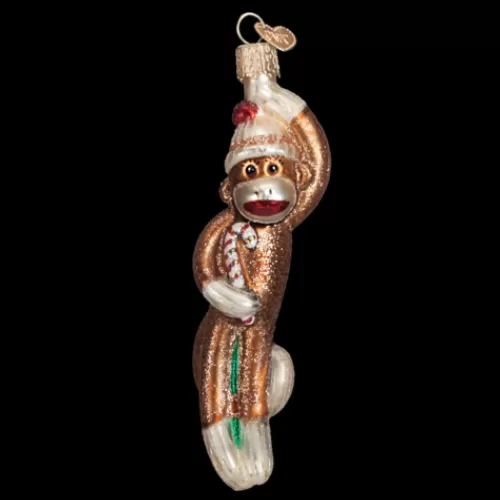 Animal Ornaments^Tannenbaum Holiday Shop Sock Monkey