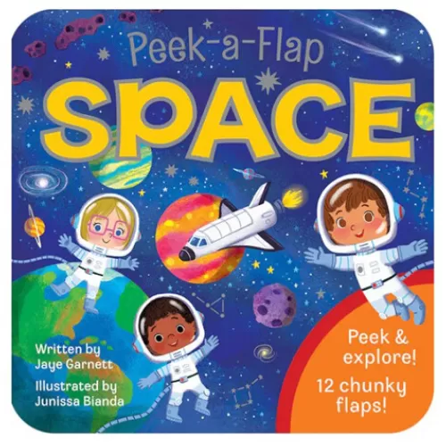 Books^Tannenbaum Holiday Shop Space Peek-A-Flap Board Book