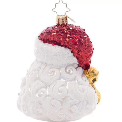 Santa Ornaments^Tannenbaum Holiday Shop Sparkling Saint Nick