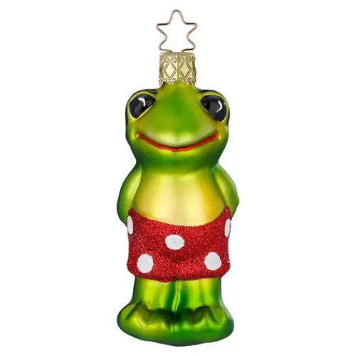 Animal Ornaments^Tannenbaum Holiday Shop Splish Splash Frog