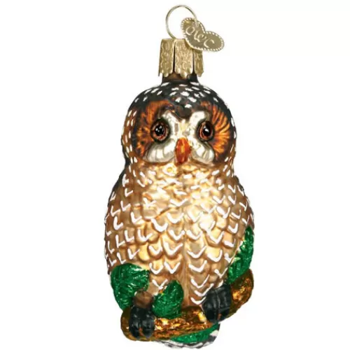 Animal Ornaments^Tannenbaum Holiday Shop Spotted Owl Ornament