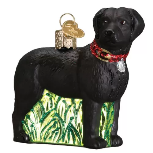 Animal Ornaments^Tannenbaum Holiday Shop Standing Black Lab