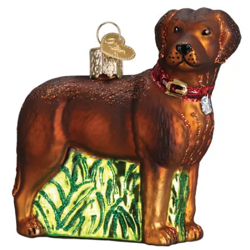 Animal Ornaments^Tannenbaum Holiday Shop Standing Chocolate Lab