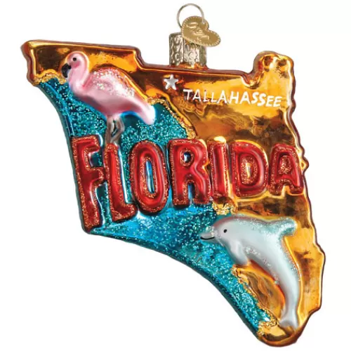 Travel And Destination Ornaments>Tannenbaum Holiday Shop State Of Florida