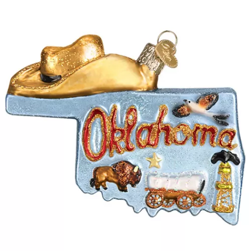 Travel And Destination Ornaments>Tannenbaum Holiday Shop State Of Oklahoma