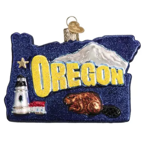 Travel And Destination Ornaments>Tannenbaum Holiday Shop State Of Oregon