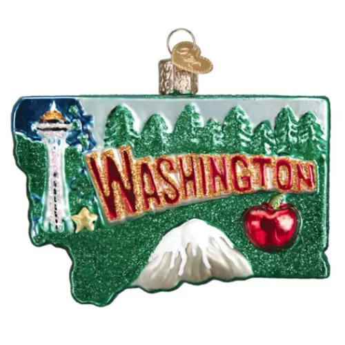 Travel And Destination Ornaments>Tannenbaum Holiday Shop State Of Washington