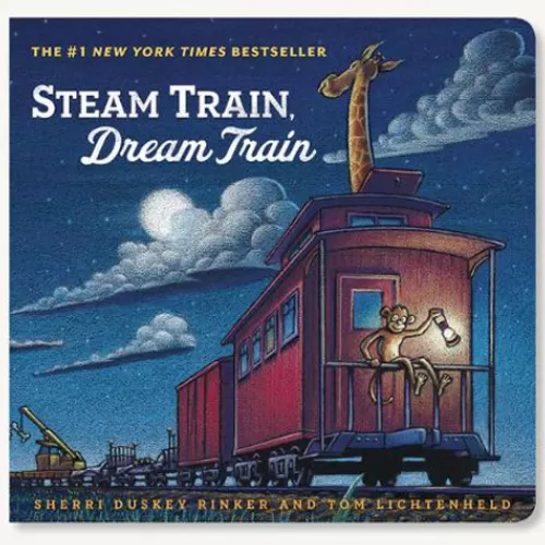 Books^Tannenbaum Holiday Shop Steam Train, Dream Train Board Book