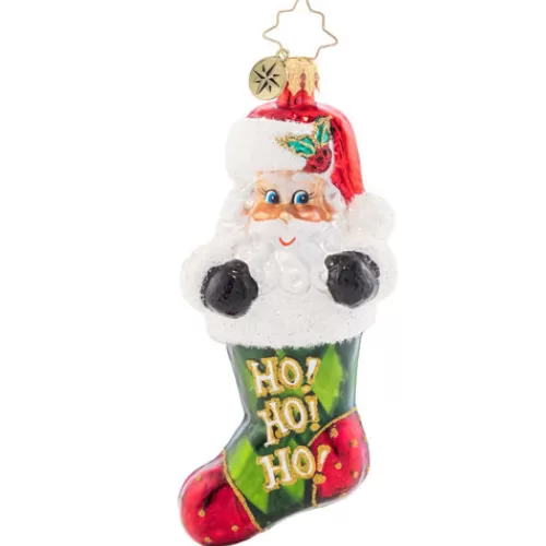 Santa Ornaments^Tannenbaum Holiday Shop Stocking Stuffed Santa