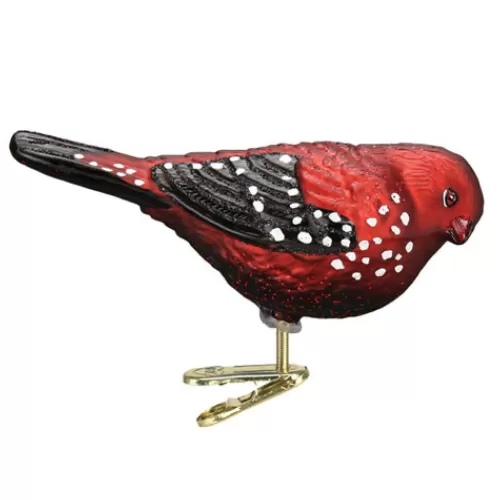 Animal Ornaments^Tannenbaum Holiday Shop Strawberry Finch