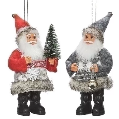 Santa Ornaments^Tannenbaum Holiday Shop Sweater Santa Ornament, 2A