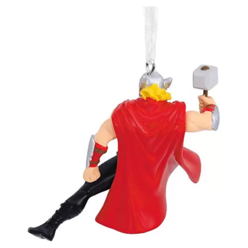 Licensed Characters And Accessories^Tannenbaum Holiday Shop Thor With Mjolnir Ornament