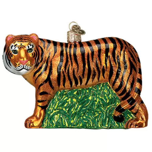 Angels Figurines And Ornaments>Tannenbaum Holiday Shop Tiger Ornament