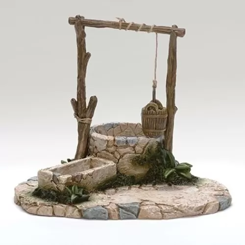 Nativity Sets And Religious Ornaments>Tannenbaum Holiday Shop Town Well With Trough For 5" Nativity