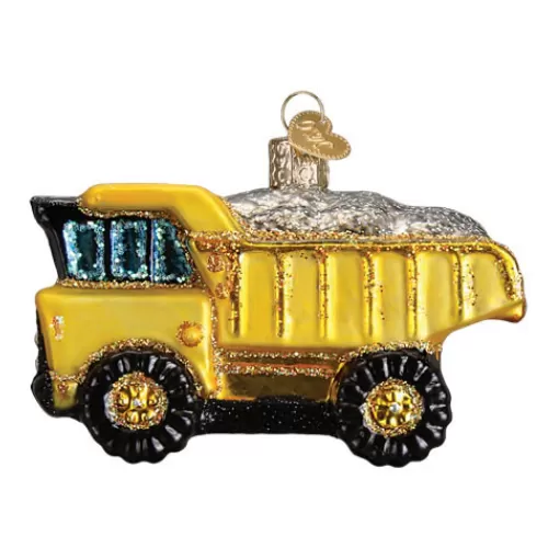 Novelty Ornaments^Tannenbaum Holiday Shop Toy Dump Truck