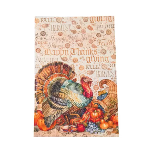 Tabletop>Tannenbaum Holiday Shop Traditional Turkey Towel