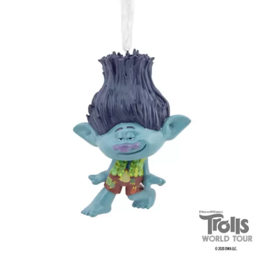 Licensed Characters And Accessories^Tannenbaum Holiday Shop Trolls World Tour Branch Orn