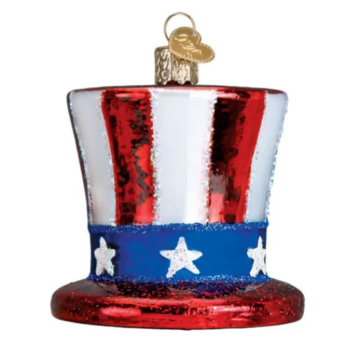 Patriotic And Military Ornament>Tannenbaum Holiday Shop Uncle Sam's Hat