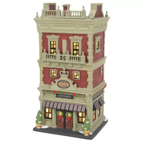 Department 56 - Villages^Tannenbaum Holiday Shop Uptown Chess Club