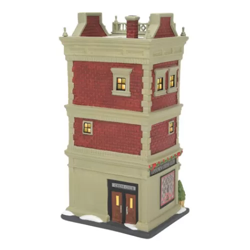 Department 56 - Villages^Tannenbaum Holiday Shop Uptown Chess Club