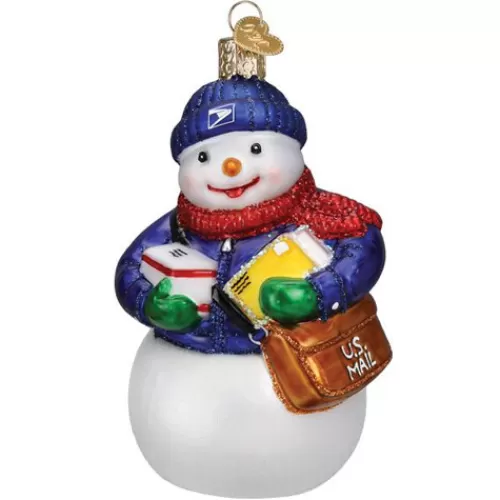 Snowman Ornaments>Tannenbaum Holiday Shop Usps Snowman Ornament