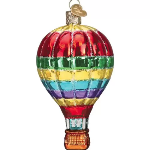 Sport Ornaments>Tannenbaum Holiday Shop Vibrant Hot Air Balloon