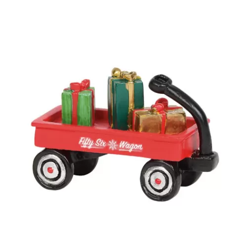 Department 56 - Villages^Tannenbaum Holiday Shop Village Accessories - Christmas In A Wagon