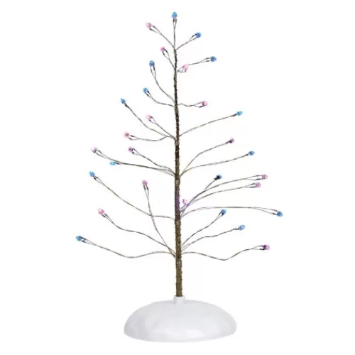 Department 56 - Villages^Tannenbaum Holiday Shop Village Accessories - Pink & Purple Twinkle Brite Tree