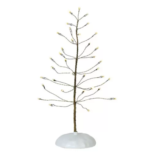 Department 56 - Villages^Tannenbaum Holiday Shop Village Accessories - White Winter Brite Tree