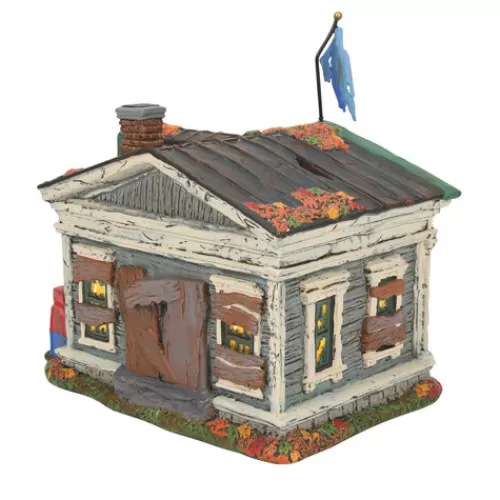 Department 56 - Halloween Village>Tannenbaum Holiday Shop Village Ghost Office