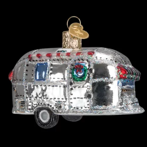 Novelty Ornaments^Tannenbaum Holiday Shop Vintage Trailer