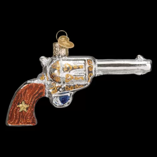 Novelty Ornaments^Tannenbaum Holiday Shop Western Revolver