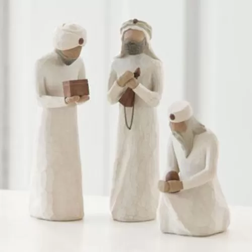 Nativity Sets And Religious Ornaments>Tannenbaum Holiday Shop Willow Tree Three Wisemen