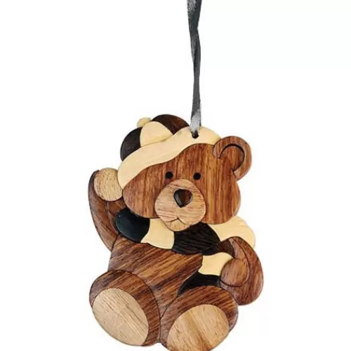 Animal Ornaments^Tannenbaum Holiday Shop Winter Bear Ornament