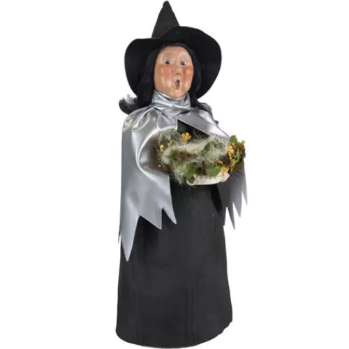 Indoor Decor^Tannenbaum Holiday Shop Witch With Silver Cape