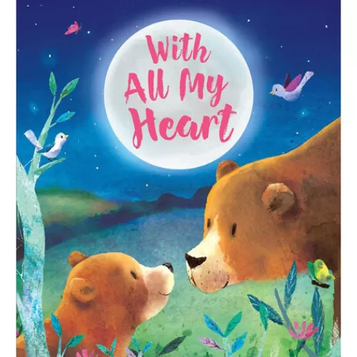 Books^Tannenbaum Holiday Shop With All My Heart Board Book