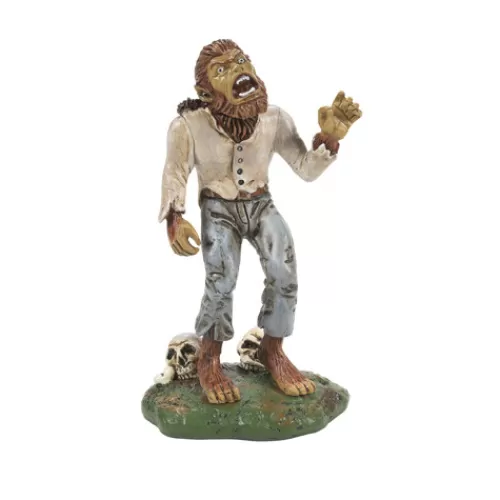 Department 56 - Halloween Village>Tannenbaum Holiday Shop Wolfman's Howl