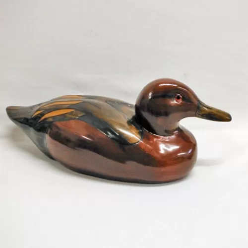 Indoor Decor^Tannenbaum Holiday Shop Wood Carved Cinnamon Teal, Medium