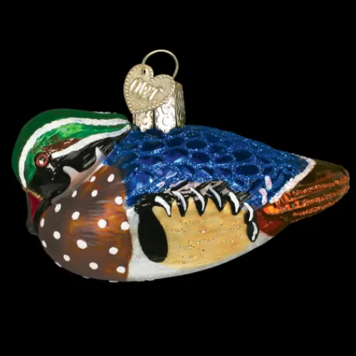 Animal Ornaments^Tannenbaum Holiday Shop Wood Duck