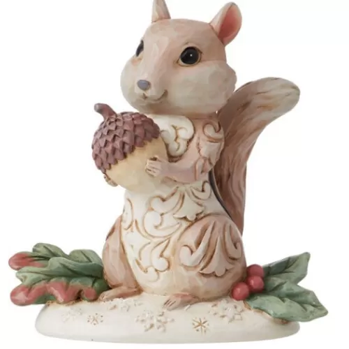 Animal Ornaments^Tannenbaum Holiday Shop Woodland Chipmunk Holding Acorn