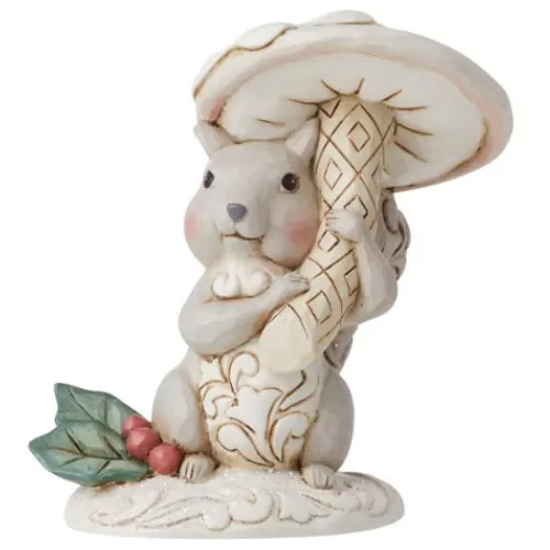 Animal Ornaments^Tannenbaum Holiday Shop Woodland Squirrel With Mushroom