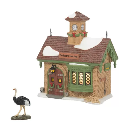 Department 56 - Villages^Tannenbaum Holiday Shop Zoological Gardens St/2